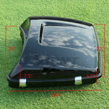 Motorcycle Razor Pack Trunk Backrest Mount Rack Docking Hardware For Harley Tour Pak Touring Electra Street Road Glide 2014-2024