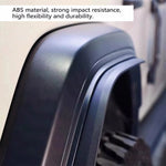 4Pcs For Jeep Wrangler Gladiator JT 2018-2023 Car Fender Flares Extensions Front Rear Set Black Wheel Arch Flaps Mudguard Splash