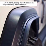4Pcs For Jeep Wrangler Gladiator JT 2018-2023 Car Fender Flares Extensions Front Rear Set Black Wheel Arch Flaps Mudguard Splash