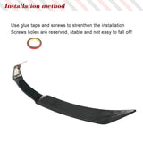 Car Rear Middle Trunk Spoiler Boot Wing Spoiler For Porsche Macan 2014 2015 2016 2017 Carbon Fiber Rear Trunk Spoiler Boot Lip