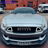 For Ford Mustang 2015-2017 Car Front Bumper Splitter Lip Diffuser Body Kit Spoiler Guard Spoiler Frontal Retrofit Accessories
