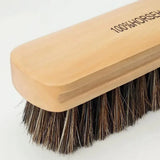 Multifunctional Genuine Horsehair Wooden Brush Car Detailing Polishing BuffingCar Brush Seat Handle Dashboard Roof Cleaning