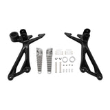 Motorcycle Rear Passenger Footrests Footpegs For Kawasaki Z900 2017-2024 Z900 SE 2022-2024