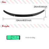 Dry Carbon Car Rear Trunk Racing Spoiler Wing for BMW 3 Series F30 F35 F80 M3 Sedan 2012-2019 Car Rear Trunk Spoiler Boot Lip