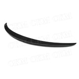 Carbon Fiber Rear Spoiler Boot Lip For Mercedes Benz E Class W213 4-Door Sedan E200 E220 E250 E300 AMG 2016 - 2019 FRP Tail Wing