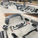 For BMW X6 F16 Set Body Kit Upgrade to X6M Style PP Bumpers Grille Complete Side Skirts Front Lip Rear Diffusers