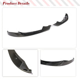 Car Front Bumper Lip Splitters For BMW F80 M3 F82 F83 M4 2014 - 2018 Real Carbon Fiber Car Splitters Winglets Front Body Kits