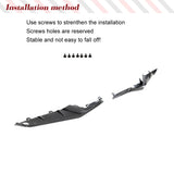 Carbon Fiber Car Front Canards Splitters Spoiler For Chevrolet C8 Corvette 2023 Z06 Car Front Fins Canards Car Body Kits