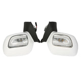 Motorcycle Rear View Mirrors LED Turn Signals For Honda Goldwing1800 GL1800 F6B 2013-2017