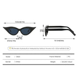Retro Cat Eye Sunglasses