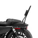 Motorcycle Air Wing Rear Sissy Bar Passenger Backrest Bracket For Harley Sportster XL 883 XL1200 2004-2022 2020