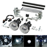 Motorcycle LED Fog Lights W/ Attachment Kit For Honda Goldwing GL1800 GL 1800 2018-2024 2019