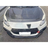 For Suzuki swift sport ZC33S Carbon fiber/fiberglass diffuser material front bumper chin lip splitter accessory car styling