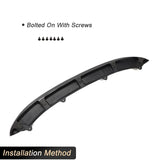 Carbon Fiber Car Front Bumper Lip Spoiler for Volkswagen VW Golf 6 MK6 GTI 2010-2015 Racing Front Lip Chin Apron Body Kit FRP