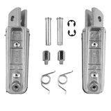 Motorcycle Front Footrest Foot pegs For Yamaha FJR1300 FZ1 FZ6 FZ6R FZ400 xjr1200 xjr1300 TDM 900 2002-2009 Fazer 700 motorbike