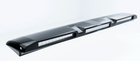 Fits For TRANSIT 2024 Glossy Black Roof Spoiler Lamp LED Light Bar Roof Light
