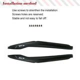 For Chevrolet Corvette C7 Corvette Z06 Z51 2014-2017 Carbon Fiber Side Bumper Extension Skirt Auto Racing Car Styling Body Kits