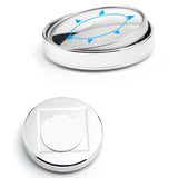 Car Rearview Mirror Small Circular Mirror High-definition Auxiliary Wide-angle Mirror Convex Surface