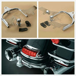 Chrome Trailer Hitch W/ Ball Fit For Harley Touring Electra Glide Road King FLHT FLHR FLTR