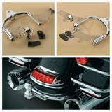 Chrome Trailer Hitch W/ Ball Fit For Harley Touring Electra Glide Road King FLHT FLHR FLTR