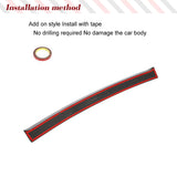 Car Rear Roof Window Spoiler Window Lip Wing Lid for BMW 6 Series F13  640i 650i Coupe Base M Sport M6 2010-2017 Racing Spoiler