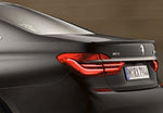 UN-PAINTED FACTORY REAR LIP SPOILER FOR 2016-2022 BMW 7 SERIES "NO DRILLING"