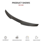 Car Rear Trunk Spoiler Wing Lip For Audi A3 S3 Sedan 4-Door 2014-2020 Carbon Fiber Rear Trunk Boot Lip Wing Spoiler Sticker