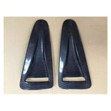 Carbon Fiber Air Vent Cover Engine Hood Air Outlet Trim Splitter Panel Upgrade For Nissan GTR GTR35 R35 Body Kit Splitter