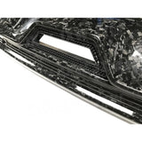 Dry Carbon Fiber Rear Lip Diffuser Spoiler For Porsche Panamera 971 2017 2018 2019 Forged Carbon Bumper Lip Hugger Guard