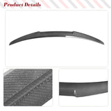 Car Rear Trunk Lip Carbon Fiber Spoiler For BMW 5 Series BMW G30 G38 530i 540i F90 M5 2017 - 2023 Rear Trunk Boot Lip Spoiler