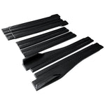 For Kia K2 2011-2019 Car Front Bumper Lip Body Kit Chin Spoiler Protector Side Skirts Extensions Rear Wrap Angle  Accessories