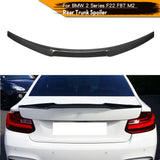 Rear Trunk Spoiler Boot Lip Wing Spoiler For BMW F87 M2 F22 220i M235i Coupe 2014 - 2019 Carbon Fiber