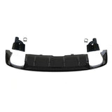 Car Rear Bumper Diffuser Spoiler Lip for Audi A5 S-line 2017 - 2019 Car Rear Bumper Diffuser Lip PP Exhaust Tips