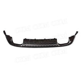 PP Gloss Black Rear Lip Diffuser Spoiler for VW Golf 7 7.5 MK7.5 Standard And GTI 2018 2019 Four Outlet Bumper Cover Car Styling
