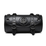 2025 New Motorcycle Saddlebag Front Handlebar Bag PU Leather Sissybar Storage Pouches Suitable for Tools&Essential, Daily