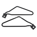 Universal Saddlebag Bracket Support Motorcycle Saddle Bag Support Bars Mount Brackets Black For Harley Cruise Dyna Sportster 883