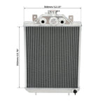 Aluminum Radiator Fit For Polaris Ranger 500 6x6 UTV 1999 Replace For 1240029