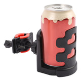 Adjustable Handlebar Drink Cup Holder Water Bottle Mount For Motorcycle ATV Bike