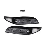Carbon Fiber Car Front Bumper Fog Lamp Trim Cover Fog Lamp Sticker Cover Frame Trim for BMW 2015 - 2018 F85 X5M F86 X6M