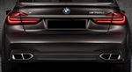 UN-PAINTED FACTORY REAR LIP SPOILER FOR 2016-2022 BMW 7 SERIES "NO DRILLING"
