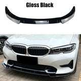 Car Front Bumper Splitter Chin Lip for BMW 3 Series G20 G21 320i 325i 2019-2022 Spoiler Diffuser Guard Body Kit Auto Parts