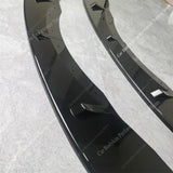 For BMW E90 E91 E92 E93 M3 2Pcs Front Bumper Splitter Lip 3 Series 320i 320d 330i Modify M3 Spoiler Diffuser 2008-2012 Tuning