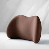 Car Seat Headrest Neck Pillow Memory Foam Soft Waist Cushion Cervical Lumbar Support Backrest Pillow Car Interior Accessories