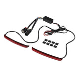 Motorcycle LED Saddlebag Run Brake Turn Lamp Lights For Harley Touring 2014-2023