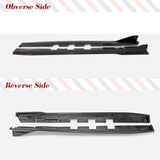 Carbon Fiber Car Side Skirt Apron Extension Lip Spoiler Rocker Panels Protect Cover For Toyota GR86 Subaru BRZ 20222 2023