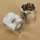 Motorcycle Exhaust End Cap Sweep For Harley 4" Slip-On Mufflers New