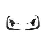Car Rear Bumper Canards for BMW 8 Series G14 G15 G16 M Sport 2018 - 2021 M850i 4PCS Dry Carbon Fiber Rear Bumper Fins Splitters