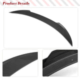 Carbon Fiber/ FRP Car Rear Trunk Racing Spoiler Boot Wing for Maserati Ghibli Sedan 2014 - 2017 Car Rear Trunk Wing Spoiler Lip