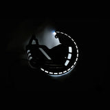 Motorcycle Front Brake Rotor Covers LED Ring Of Fire For Honda Goldwing GL 1800 2001-2017 F6B 2013-2017