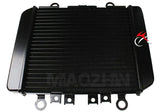 Motorcycle Engine Radiator Cooler Cooling System For Kawasaki ER-5 ER500 1996-2006 97 98